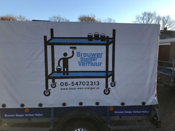 aanhanger met huif
